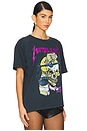 view 2 of 4 Metallica Damaged Justice Merch Tee in Vintage Black