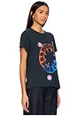 view 2 of 4 RED HOT CHILI PEPPERS ASTERISK TOUR 티셔츠 in Vintage Black