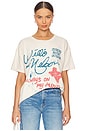 view 1 of 5 Willie Nelson Always On My Mind Merch Tee in Dirty White