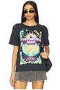 view 1 of 4 Fleetwood Mac Celestial Bouquet Boyfriend Tee in Vintage Black