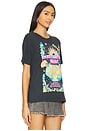 view 2 of 4 Fleetwood Mac Celestial Bouquet Boyfriend Tee in Vintage Black