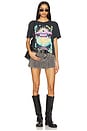 view 4 of 4 Fleetwood Mac Celestial Bouquet Boyfriend Tee in Vintage Black