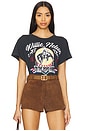 view 1 of 5 WILLIE NELSON 1980 COWBOY TOUR 티셔츠 in Vintage Black