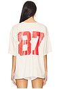 view 3 of 4 87 Oversized Jersey in Dirty White