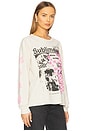 view 2 of 5 Sublime Love The One You Got Long Sleeve in Dirty White
