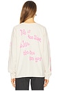 view 4 of 5 Sublime Love The One You Got Long Sleeve in Dirty White