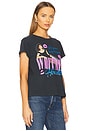 view 2 of 4 WHITNEY HOUSTON YOUR BABY TONIGHT TOUR 티셔츠 in Vintage Black