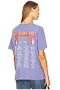 view 1 of 5 Fleetwood Mac Rumors Tour Merch Tee in Purple Mist Acid