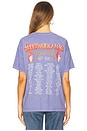 view 4 of 5 Fleetwood Mac Rumors Tour Merch Tee in Purple Mist Acid