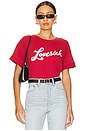 view 1 of 4 Lovesick Merch Tee in Scarlet