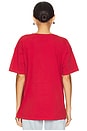 view 3 of 4 Lovesick Merch Tee in Scarlet