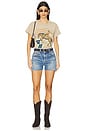 view 4 of 4 Willie Nelson Horse Called Music Reverse Gf Tee in Desert Sage