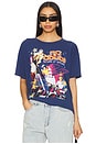 view 1 of 4 No Doubt Return Of Saturn Collage Merch Tee in Washed Indigo