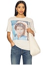 view 1 of 4 Shania Twain Woman in Me Boyfriend Tee in Dirty White