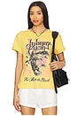 view 1 of 4 Johnny Cash Eagle Poster Tour Tee in Dusty Gold