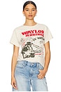 view 1 of 4 Waylon Jennings Ol Waylon Tour Tee in Dirty White