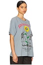 view 2 of 4 Grateful Dead Daisy Merch Tee in Light Blue