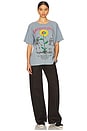 view 4 of 4 Grateful Dead Daisy Merch Tee in Light Blue