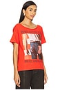 view 2 of 4 T-SHIRT BRUCE SPRINGSTEEN BORN IN THE USA in Cherry Red