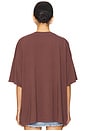 view 3 of 4 Hold Your Horses Tee in Brown Stone