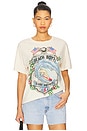 view 1 of 4 Beach Boys Surf Patrol Boyfriend Tee in Dirty White