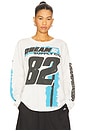 view 1 of 5 Dream Supply Co Long Merch Long Sleeve in Vintage White