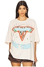 view 1 of 4 Van Halen 1980 Tour One Size Tee in Dirty White