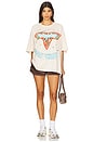 view 4 of 4 Van Halen 1980 Tour One Size Tee in Dirty White