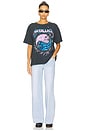 view 4 of 4 Metallica Live On Tour Merch Tee in Vintage Black