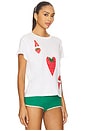 view 2 of 5 CAMISETA GRÁFICA ACE OF STRAWBERRIES in Optic White