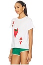 view 3 of 5 CAMISETA GRÁFICA ACE OF STRAWBERRIES in Optic White