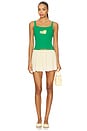 view 4 of 4 Main Squeeze Tank Top in Clover Green