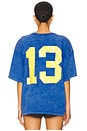 view 3 of 4 Oversized Jersey Shirt in Washed Cobalt