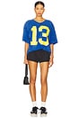 view 4 of 4 Oversized Jersey Shirt in Washed Cobalt
