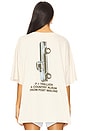 view 4 of 5 Post Malone F-1 Trillion Album Art Tee in Dirty White