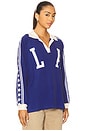 view 3 of 5 Los Angeles Stars Raglan Rugby Long Sleeve in Estate Blue
