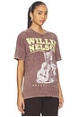 view 3 of 5 WILLIE 그래픽 티셔츠 in Brown Stone Acid