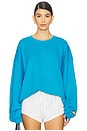 view 1 of 5 Unisex Oversized Crewneck in Tide