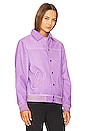 view 3 of 5 CHAQUETA COACH in Lavender Overdye