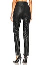 view 3 of 4 Phoenix Zip Leather Pant in Black
