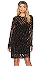 view 1 of 4 Devon Embellished Dress in Black