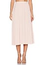 view 1 of 3 JUPE MIDI CLOVIS in Light Pink