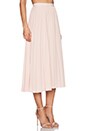 view 2 of 3 JUPE MIDI CLOVIS in Light Pink