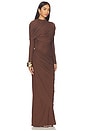 view 2 of 3 ROBE THE DONNA in Espresso Brown