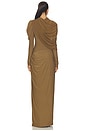 view 4 of 4 VESTIDO PAULINA in Sand Green