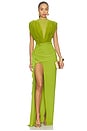 view 1 of 4 ROBE PEYTON in Lime Green
