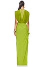 view 4 of 4 ROBE PEYTON in Lime Green