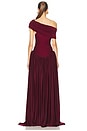 view 3 of 3 The Sabine Dress in Aubergine