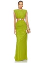 view 1 of 4 The Lyra Dress in Lime Green