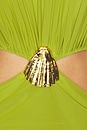 view 4 of 4 The Lyra Dress in Lime Green